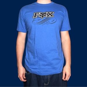 Crazy Embroidered FoxCore “Riders” Tee